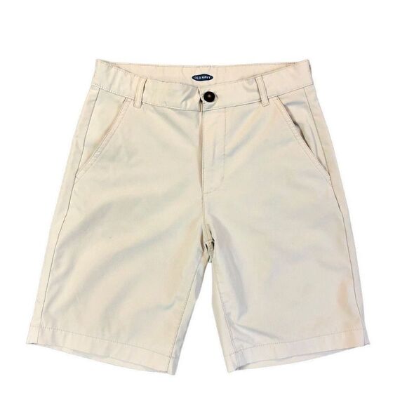 Old Navy Boys Khaki Adjustable Shorts Size 12 - Picture 1 of 11